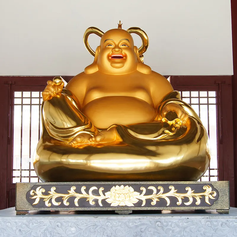 1,76 meter Maitreya Buddha-staty