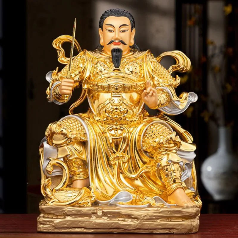 Taoistiska mässingsguden Zhenwu-kejsaren Xuan Tian Shang Di